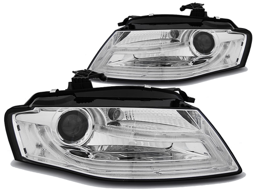 Lampy Reflektory LED AUDI A4 B8 08 -11 TRU DRL H7 na Arena.pl
