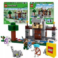 LEGO Minecraft 21261 Wilcza Twierdza Zamek Treser Wilków 2x Szkielet 2xWilk