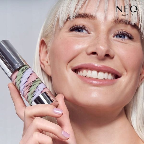 NEO MAKE UP krem baza INTENSE SERUM COLOUR CORRECTING zdjęcie 3