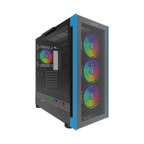 AQIRYS Obudowa do komputera SARGAS black na Arena.pl