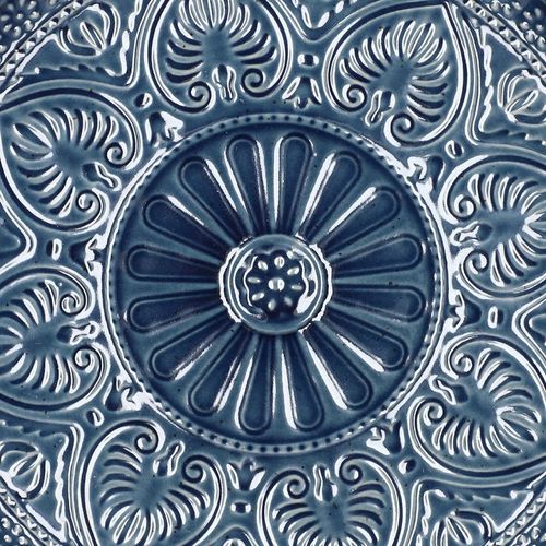 Talerz INDIE obiadowy granatowy 27 cm na Arena.pl