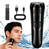 Golarka elektryczna męska usb wodoodporna trymer na mokro i sucho