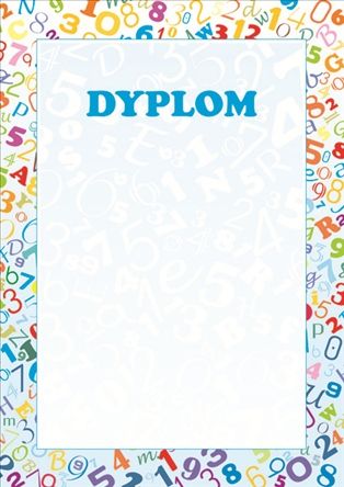 dyplom elementarz 170g/m2 (25) zdjęcie 1