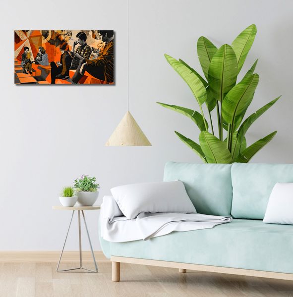 Obraz 60x30cm Przestrzeń Do Dialogu zdjęcie 2