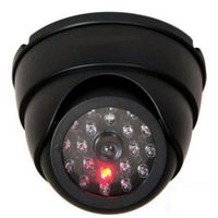 ATRAPA KAMERY KOPUŁKA Z IMITACJĄ DIOD NA PODCZERW.