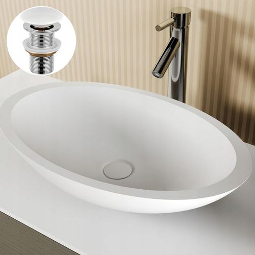KOREK DO UMYWALKI CERAMICZNY Biały umywalkowy z przelewem na Arena.pl