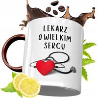 Kubek Bordowy Dla Doktora Na Urodziny Prezent Z Nadrukiem Ze Zdjęciem