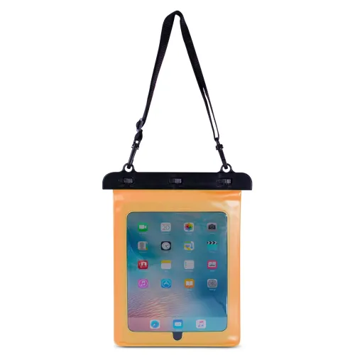wodoodporne etui do tabletu pvc - pomarańczowe na Arena.pl