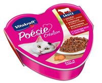 Pyszna karma dla kotów bez cukru Vitakraft Wołowina z marchewką w sosie 85g