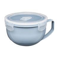 Kubek z uchwytem do mikrofalówki ODI 950 ml szczelna pokrywa z zatrzaskami