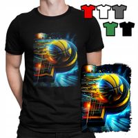 KOSZULKA T-SHIRT MĘSKI WZORY - Indiana Pacers KOSZYKÓWKA NBA - XS