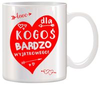 KUBEK PREZENT DLA DZIEWCZYNY ŻONY MĘŻA CHŁOPAKA NA WALENTYNKI URODZINY