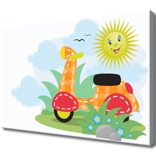 Obraz Płótno 60X40 Mały Skuterek na Arena.pl