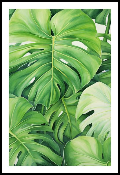 Plakat 53x81cm Tajemnice Liści zdjęcie 3