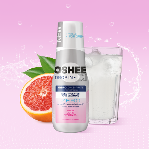 2x Hydrokoncentrat OSHEE DROP IN ZERO Elektrolity Witaminy Grejpfrut 500 ml na Arena.pl