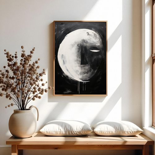 Plakat księżyc twarz 30x40 cm na Arena.pl