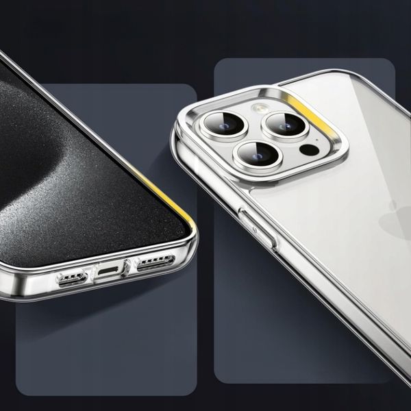 ETUI IPHONE 15 PRO CLEAR CASE OBUDOWA PREMIUM zdjęcie 6