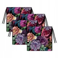 Zestaw 4 poduszek na krzesło ogrodowe TIP 40x40 cm wyjmowany wkład ENIGMA