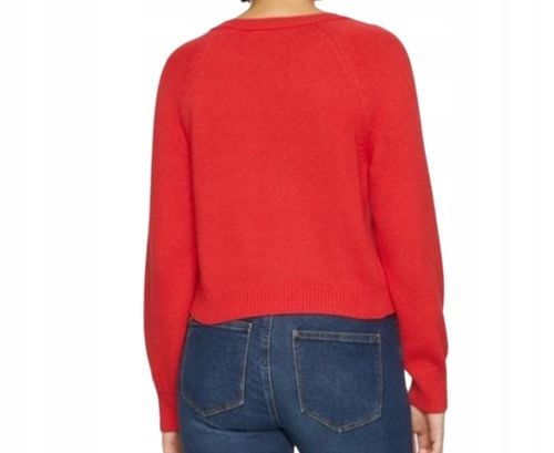 Sweter czerwony ONLFREYA Petite Only L na Arena.pl
