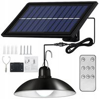 LAMPA SOLARNA LED ŻARÓWKA OGRODOWA ŻYRANDOL