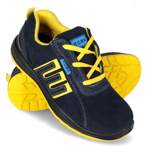 BUTY ROBOCZE SKÓRA ZAMSZOWA PODNOSEK PÓŁBUT S1 r48 na Arena.pl