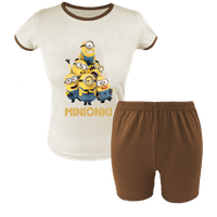 Krótka Piżama dziecięca Minionki