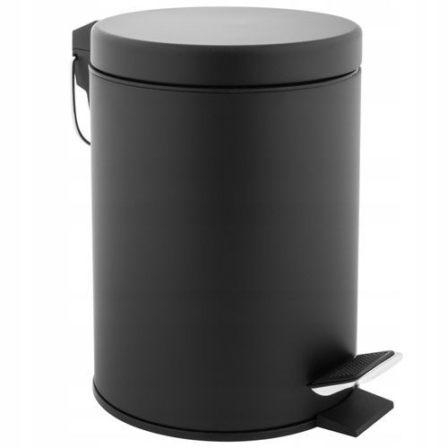 Kosz na śmieci śmietnik 3L do WC łazienki toalety biura czarny LOFT YOKA na Arena.pl