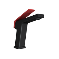 Bateria umywalkowa niska WH-515 CZARNA