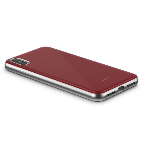 MOSHI iGLAZE - iPhone XS Max - MERLOT RED na Arena.pl