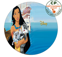 Opłatek na tort Pocahontas