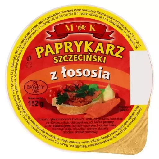MK PAPRYKARZ Z ŁOSOSIA 152G zdjęcie 1