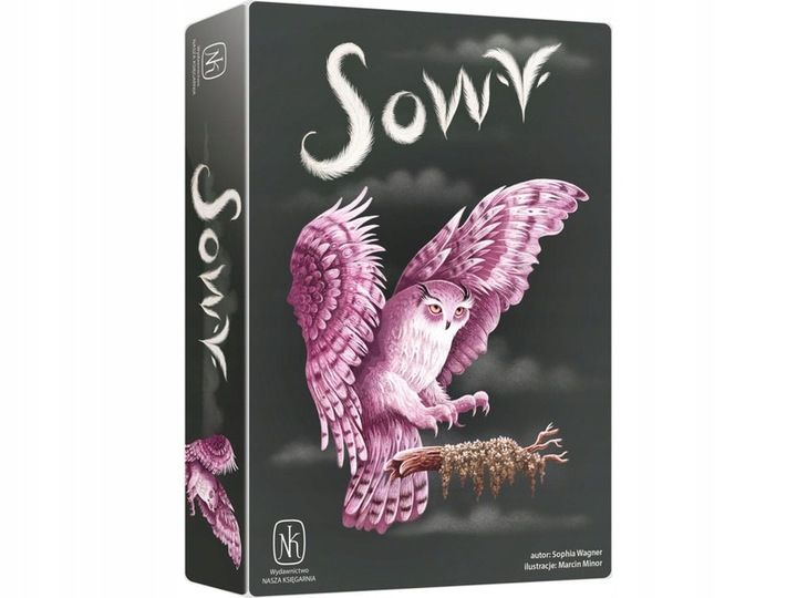Gra karciana NASZA KSIĘGARNIA Sowy zdjęcie 1