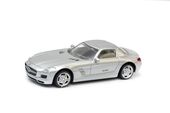 MERCEDES SLS Rastar 58100 skala 1:43 srebrny