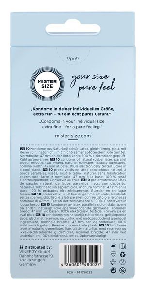 Mister Size 47Mm Pack Of 10 zdjęcie 3