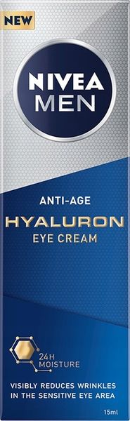 NIVEA MEN HYALURON Krem przeciwzmarszczkowy pod oczy dla mężczyzny 15ml zdjęcie 1