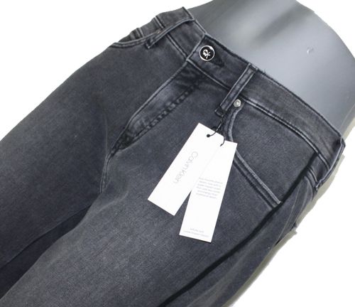 Damskie jeansy Calvin Klein -Mid Rise Slim K20K202499 Black oryg. - W29/L32 na Arena.pl