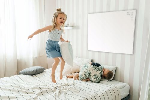 GRZEJNIK NA PODCZERWIEŃ PROMIENNIK 360W PILOT STEROWANIE WiFi LINBOX ŁAZIEN na Arena.pl