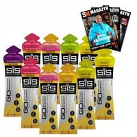 10x SIS GO ISOTONIC ŻEL ENERGETYCZNY 60ml IZOTONIK WĘGLOWODANY NA