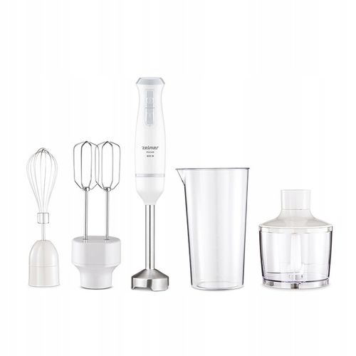 BLENDER MIKSER ZELMER ZHB4563S 800W TURBO STALOWA STOPA + AKCESORIA na Arena.pl