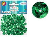 cekiny   hologramowe c. zielone 8mm 10g | mt-6595