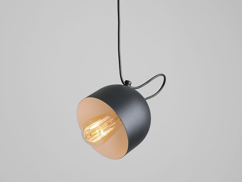 Lampa wisząca POPO 1 – czarny zdjęcie 3