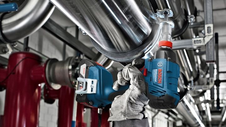 KLUCZ UDAROWY ZAKRĘTARKA GDX 180-LI BOSCH KORPUS zdjęcie 11