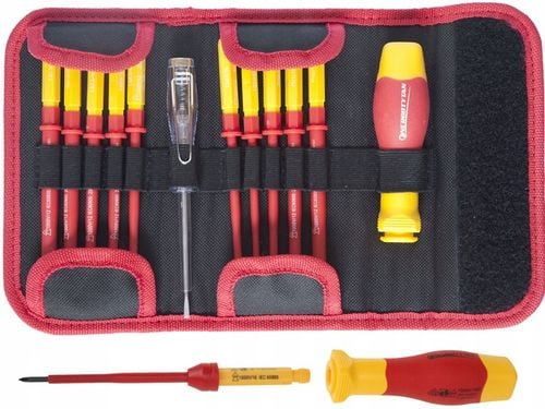 Zestaw wkrętaków izolowanych w etui / 1000V 12 sztuk na Arena.pl