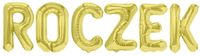 Balon foliowy napis ROCZEK złoty