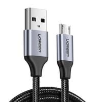 Kabel UGREEN US290 Micro USB 2.4A Szybkie Ładowanie 25cm Czarny