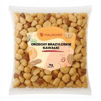 ORZECHY BRAZYLIJSKIE KAWAŁKI 1kg NATURALNE JAKOŚĆ PREMIUM