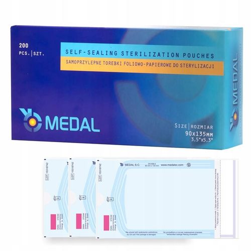 TOREBKI DO STERYLIZACJI AUTOKLAWU PAKIETY 90 x 135 na Arena.pl