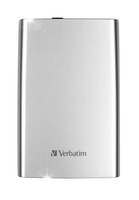 Dysk zewnętrzny Verbatim Store'n'Go 2TB HDD 2.5" 5400obr USB 3.0 srebrny