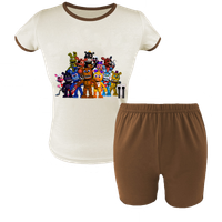 Krótka Piżama dziecięca FNAF (Five Nights at Freddy's)