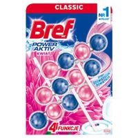 BREF Power Activ ZAWIESZKA kulki do WC Kwiaty Flower 9x50g